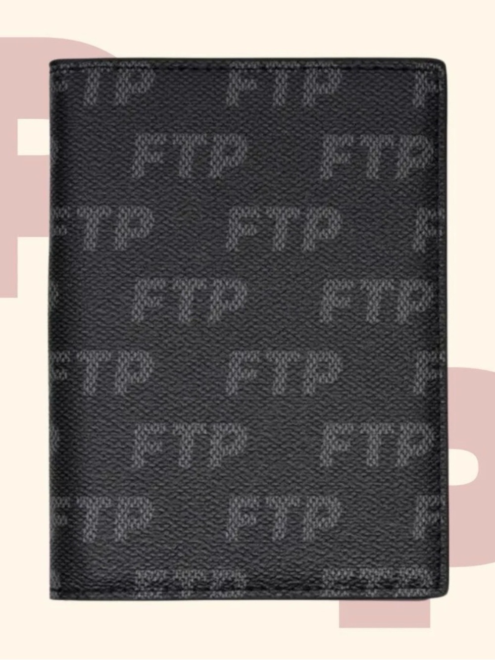 FTP Logo Repete Passport Holder
